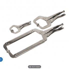 AK66 Locking 'C' Clamp 3 Piece Set