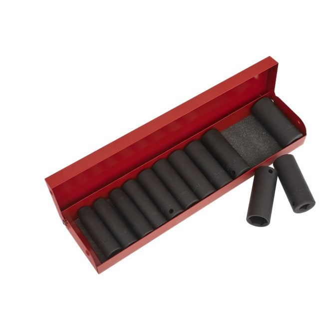 Sealey AK683 Impact Socket Set 12pc Deep 3/8