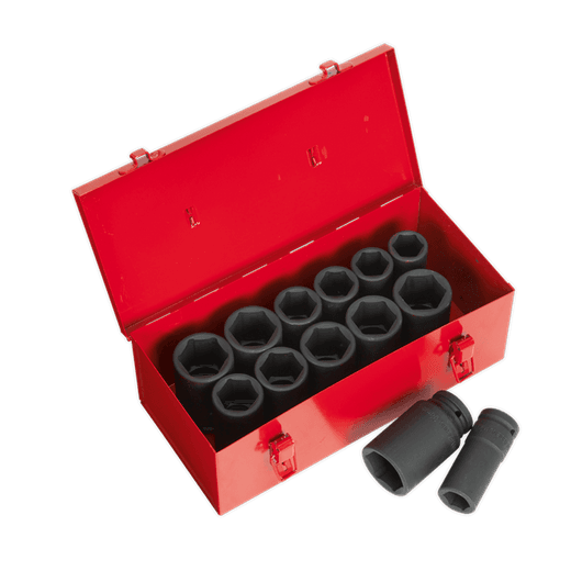 Sealey AK687 13 Piece Impact Socket Set 3/4
