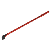 AK730R 600mm 1/2"Sq Drive Breaker Bar Red