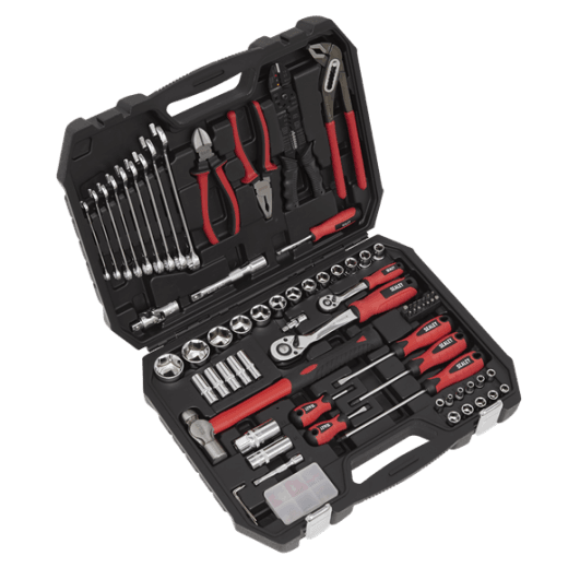 Sealey AK7400 100PC Mechanics Tool Kit Tool Set