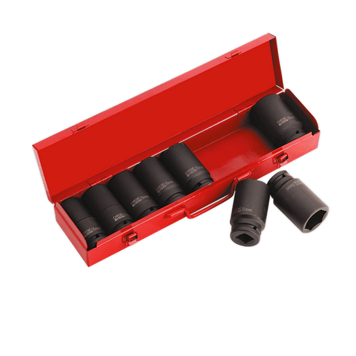 Sealey AK80/9M 8 Piece Deep Impact Socket Set 3/4