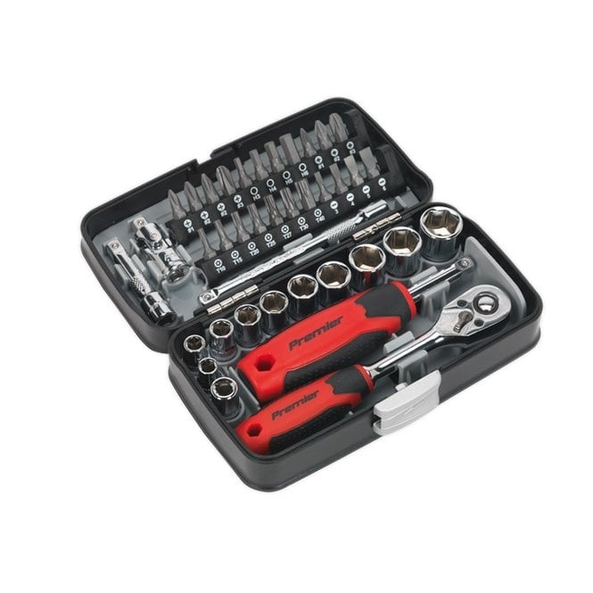 Sealey AK8945 Socket & Bit Set 38pc 1/4
