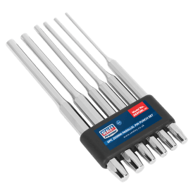 AK9128L 6 Piece Parallel Pin Punch Set 200mm