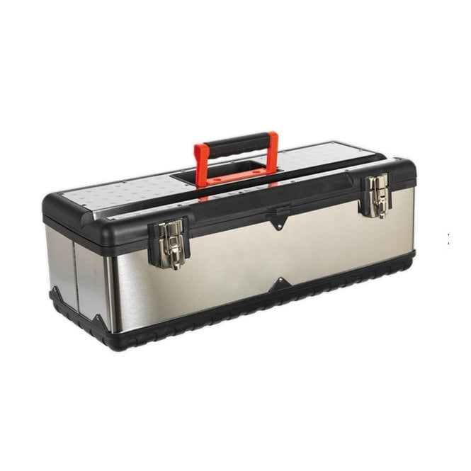 Sealey AP660S Stainless Steel Toolbox 660mm with Tote Tray