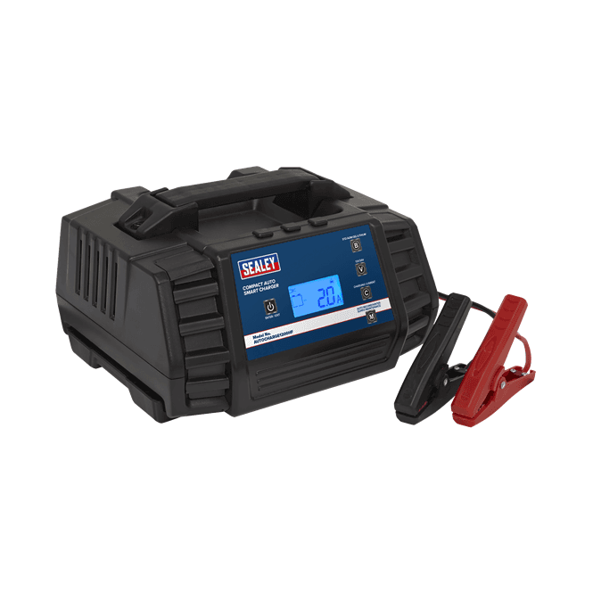 Sealey AUTOCHARGE1200HF Compact 9 Cycle Smart Charger & Maintainer 12A 12/24V