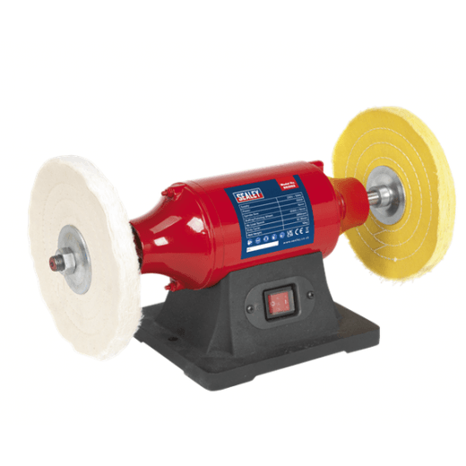 Sealey BB2002 Bench Mounting Buffer/Polisher 200mm 550W