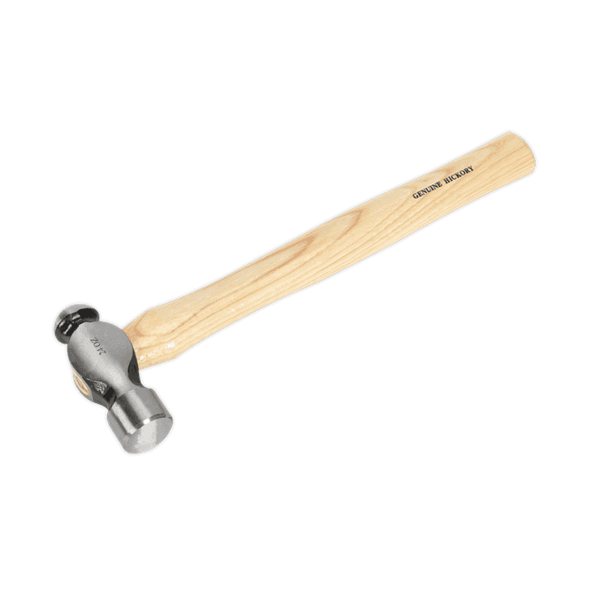 Sealey BPH24 1.5lb 680g Ball Pein Hammer Hickory Shaft