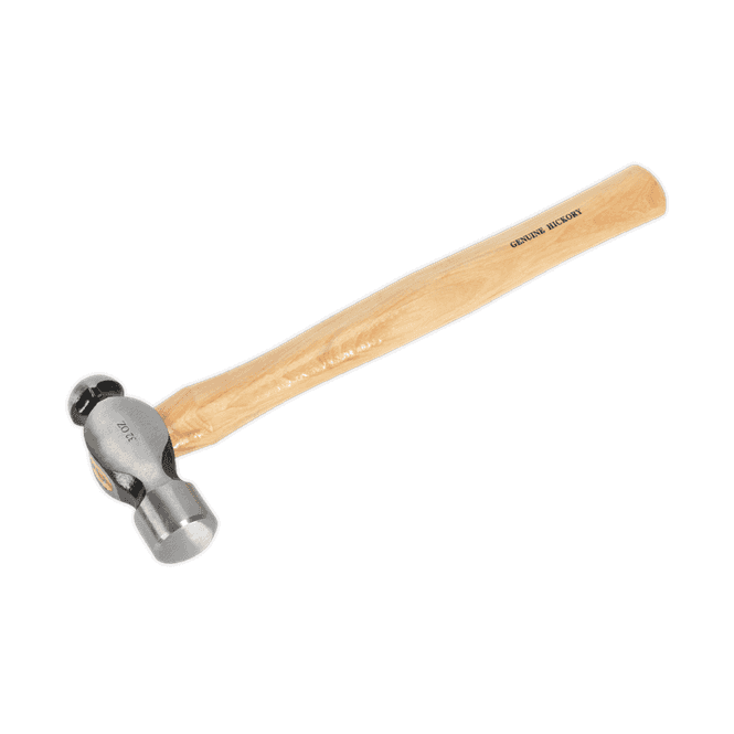 Sealey BPH32 2LB Ball Pein Hammer Hickory Shaft 900g