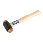 CFH02 1.75lb Copper Faced Hammer with Hickory Shaft