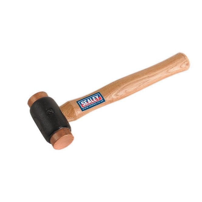 Sealey CFH03 Copper Faced Hammer 2.75lb Hickory Shaft