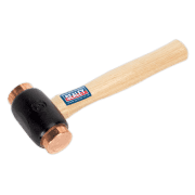 CFH04 4.3lb Copper Faced Hammer with Hickory Shaft