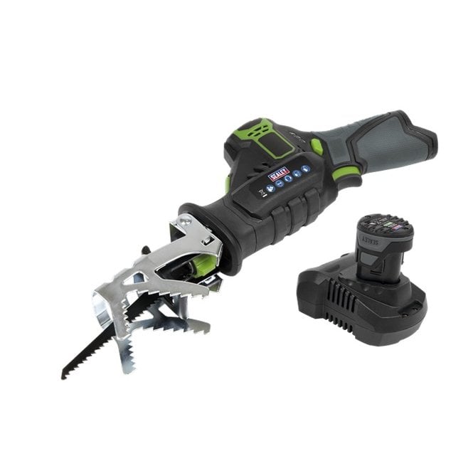 Sealey CP108VRS 10.8V 2Ah SV10.8 Series Cordless Reciprocating Saw Kit