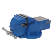 CV100XT 100mm Heavy-Duty Professional Cast Iron Fixed Base Vice