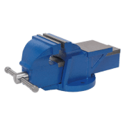 CV125XT 125mm Heavy-Duty Professional Cast Iron Fixed Base Vice