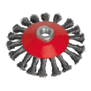 CWB115 115mm Conical Wire Brush M14 x 2mm