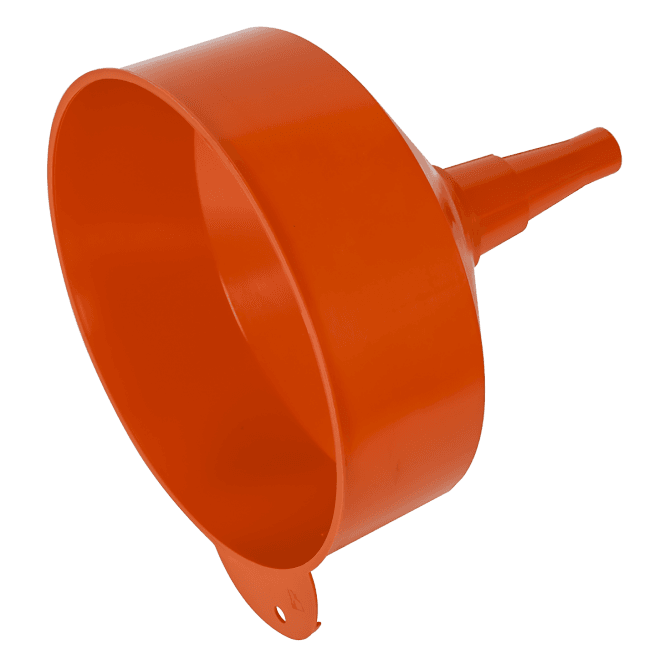 Sealey F3 Fixed Spout Funnel with Filter 250mm - Large