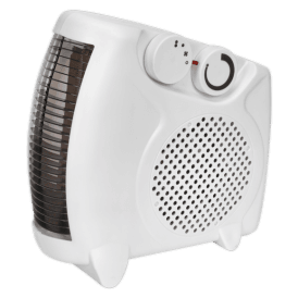 FH2010 2000 Watt Fan Heater 2 Settings + Thermostat 240v