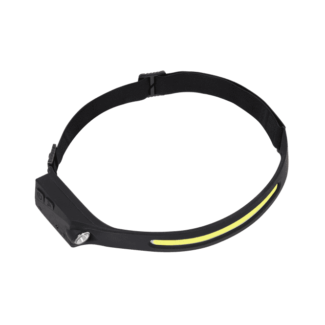 Sealey HT104R Rechargeable Head Torch with Auto-Sensor 5W COB & 3W LED