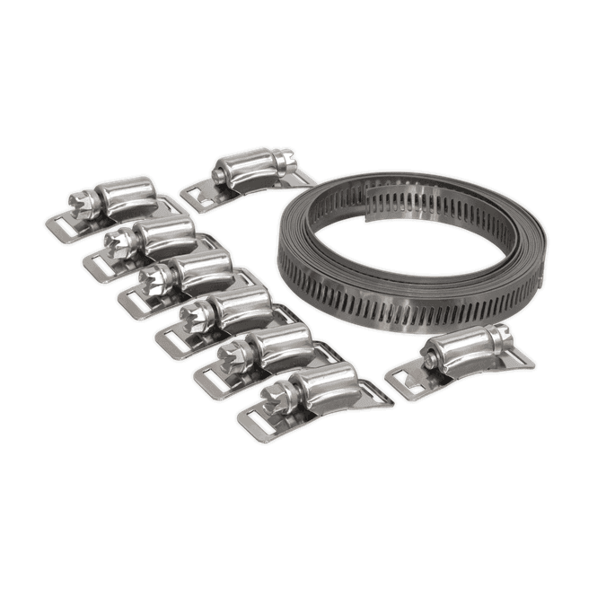 Sealey JC972 12.7mm Band Width Hose Clip Set Self-Build