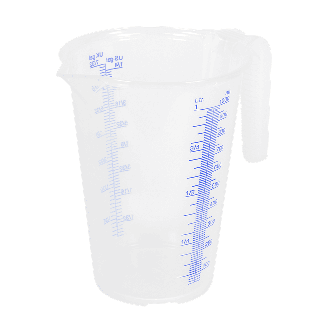 Sealey JT1000 Translucent Measuring Jug 1L