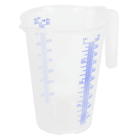JT1000 Translucent Measuring Jug 1L