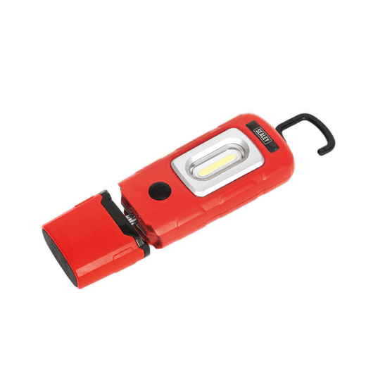 Sealey LED3601R Rechargeable 360° Inspection Lamp 3W COB + 1W LED