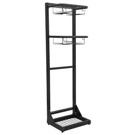 MS081FS Motorcycle Helmet & Gear Tidy Freestanding