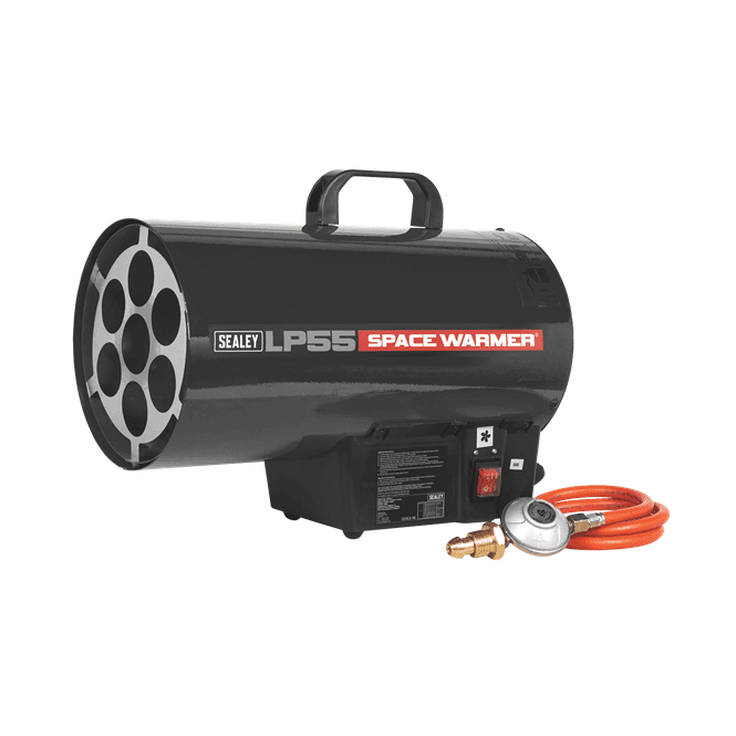 Sealey Propane Space Heater LP55 54,500Btu Garage Space Warmer