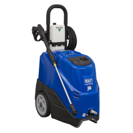 PW2000HW Hot Water Pressure Washer – 135 Bar, 240V, Heavy-Duty