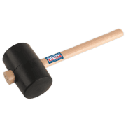 RMB250 2.5lb Rubber Mallet - Black