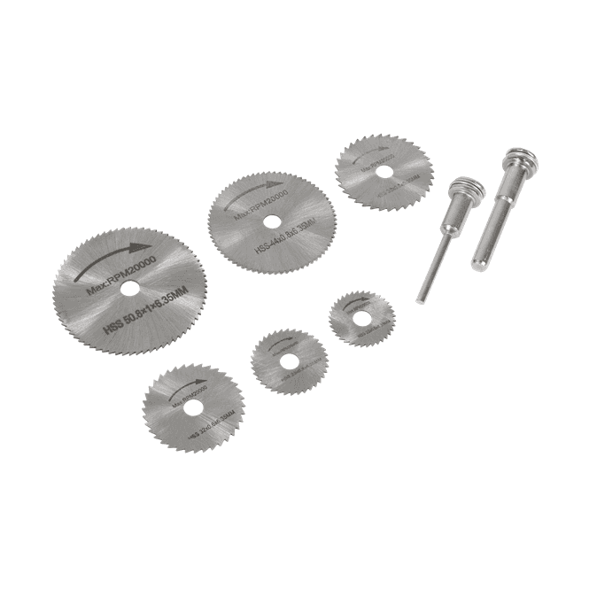 Sealey RSBS08 8 Piece Rotary Drill Saw Blade Set