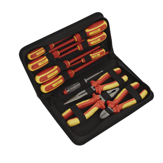 Sealey S01219 12 Piece Electrical VDE Tool Set Electricians Tool Set