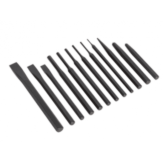 Sealey S0802 Punch & Chisel Set 12pc