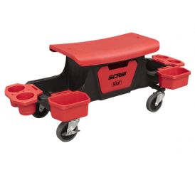 SCR91 Red Mechanic's Detailing Utility Seat