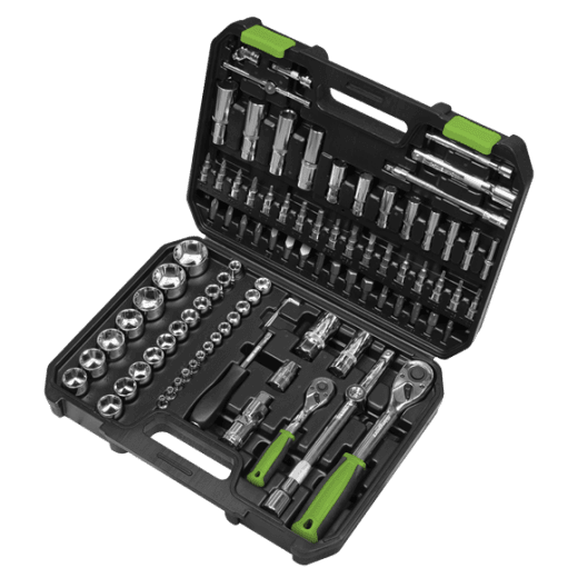 Sealey Siegen S01210 94 Piece 1/4 & 1/2 Metric Socket Set