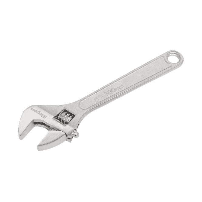 Sealey Siegen S0451 200mm Adjustable Wrench Spanner