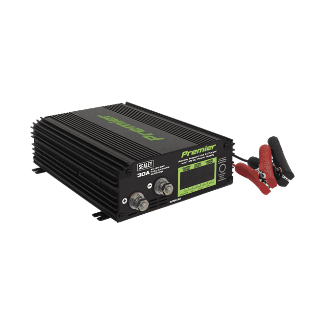 Sealey SPBC30 30A Battery Support Unit Charger & Maintainer