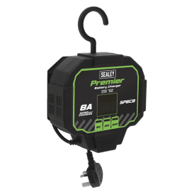 SPBC8 8A Automatic Smart Battery Charger & Maintainer