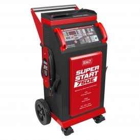 SUPERSTART750E Battery Starter Charger 6/12/24v 750A 32AMP 240v Supply