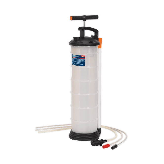 Sealey TP69 Manual Vacuum Oil & Fluid Extractor Pump 6.5L