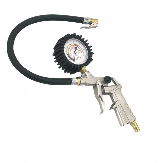 Sealey Tyre Inflator With Clip-On Connector 0-145PSI SA924