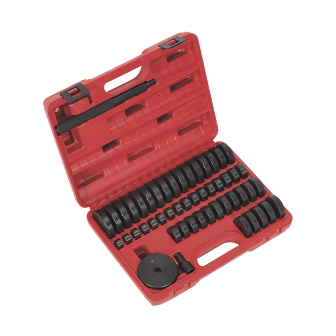 Sealey VS7032 Bearing Race & Seal Driver Set 52 Piece