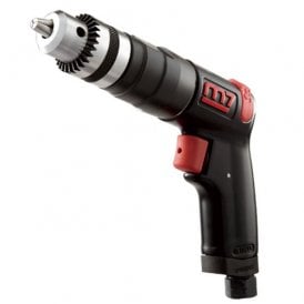 Mighty Seven 2200 RPM 3/8" Air Reversible Drill with Key Chuck