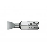 Standard Screwdriver Slotted Bit, Style C6.3 25mm long