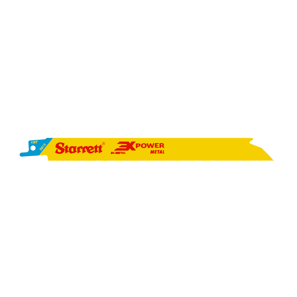 Starrett B818-5 Bi-Metal Reciprocating Blade 203Mm 18 Tpi (Pack 5) B818-5 - Image 3