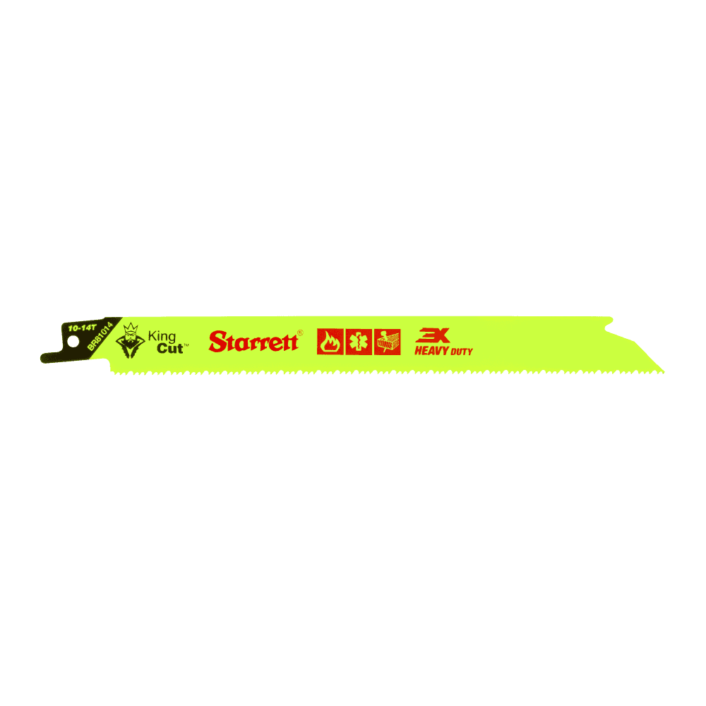 Starrett Br81014-5 Bi-Metal King Cut Demolition Blade 203Mm 10-14 Tpi (Pack 5) - Image 3