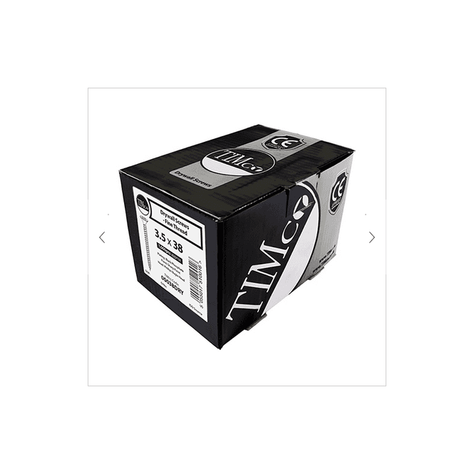 Timco 00075DRYS 4.2 x 75Drywall Screw PH2 - BLK200 / BOX