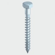 M10 x 80 Hex Head Coach Screw Bzp Bag 30