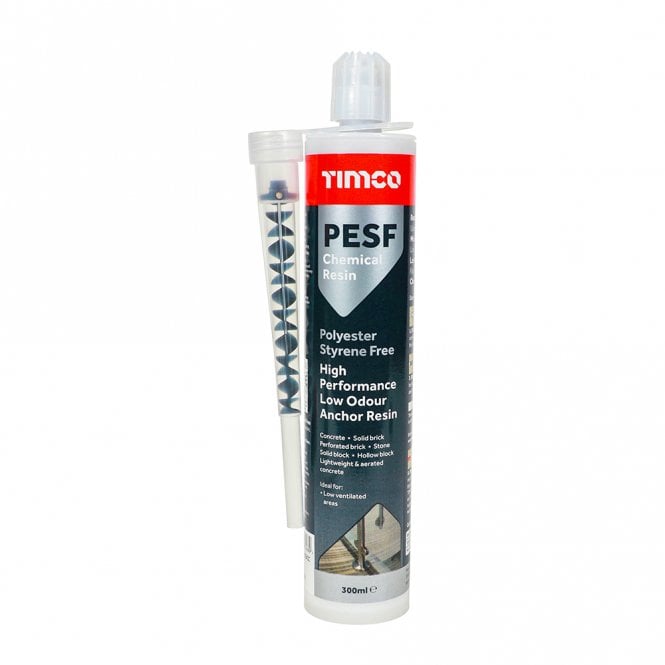 Timco Resin Chemical Anchor Resin 300ML Multi-Fix Styrene Free Resin